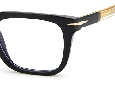 Designer Men David Beckham Eyeglasses: 7070 - Black & Gold- SpecSMART Eye Clinic (Zoom View)